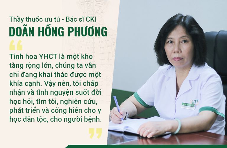 Bác sĩ Phương với hơn 30 năm kinh nghiệm