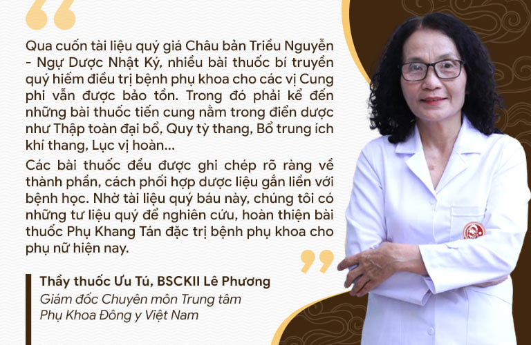 Bác sĩ Lê Phương chia sẻ về quá trình phục dựng bài thuốc trị bệnh đới hạ triều Nguyễn
